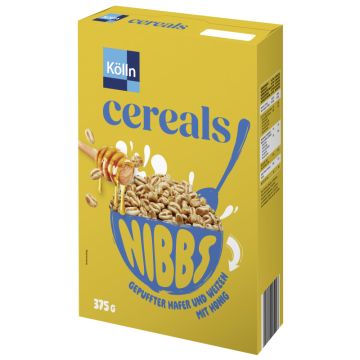 Kölln Cereals NIBBS Honig 375g-4000540025217
