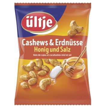 Ültje Cashew & Erdnüsse Honig Salz 200g Beutel-4004980530102