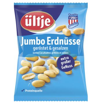 ültje Jumbo Erdnüsse geröstet & gesalzen 200g Beutel-4004980507302