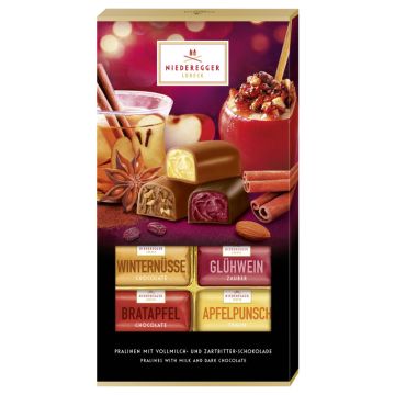 Niederegger Pralinen Klassiker Variationen Winter 4-fach sortiert 200g-4000161040217