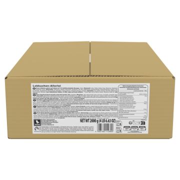 2kg - Weiss Lebkuchen-Allerlei lose-4003160112800