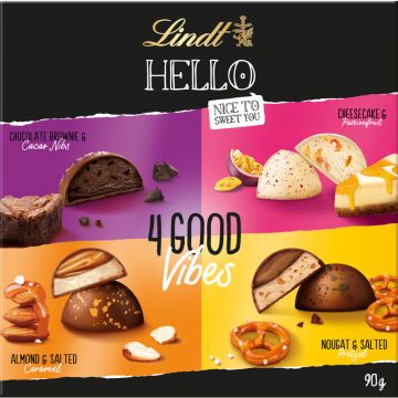 Lindt HELLO 4 Good Vibes 90g -4000539142086