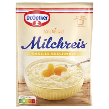 Dr. Oetker Milchreis Vanille-Geschmack 500ml-4000521770808