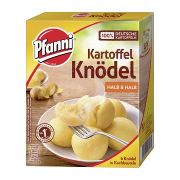 Pfanni Kartoffel Knödel Halb & Halb KB 200g Packung-4000400130570