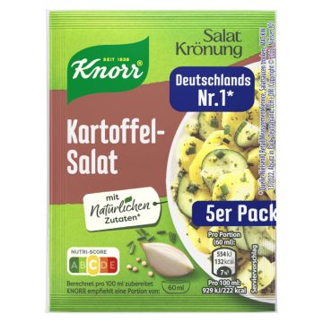 Knorr Salatkrönung Kartoffelsalat 5er-Pack 600ml-8712423021679