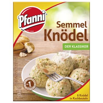 Pfanni Semmel Knödel 6 Stück = 200g Packung-4032600004337