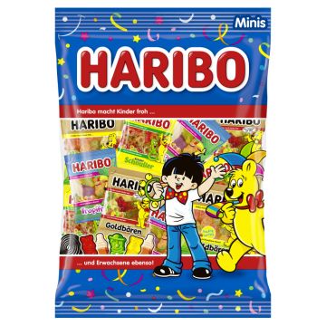 Haribo Karnevalsbeutel Gemischt 1000g-4001686711200