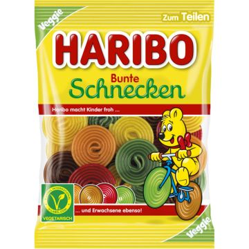 Haribo Bunte Schnecken à 160g-4001686002421