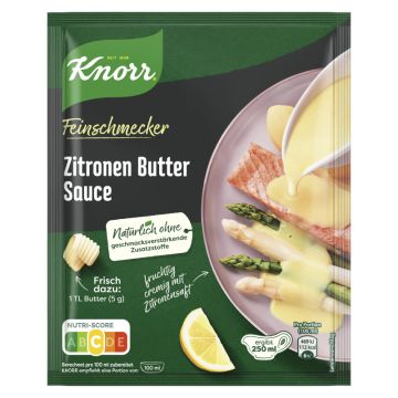 Knorr Feinschmecker Zitronen Butter Sauce ergibt 250 ml-4038700128188