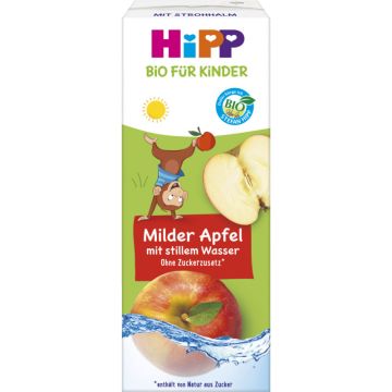 HiPP Milder Apfel mit stillem Wasser 0,2l-4062300236424