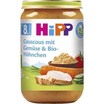 HiPP Couscous m. Gemuese und Bio-Huehnch 220g-4062300266148