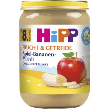 HiPP Apfel-Bananen-Mueesli 190g-4062300406490
