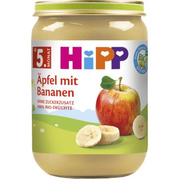 HiPP Aepfel mit Bananen 190g-4062300379381