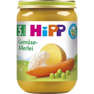 HiPP Gemuese-Allerlei 190g-4062300020313
