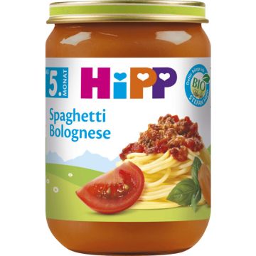 HiPP Spaghetti Bolognese 190g-4062300266247