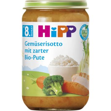 HiPP Gemueserisotto mit zarter Bio-Pute 220g-4062300463059
