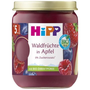 HiPP Waldfruechte in Apfel 160g-4062300455153