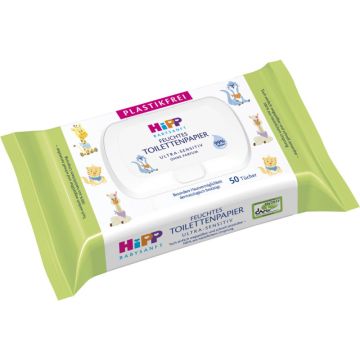 HiPP Feuchtes Kindertoilettenp.(1x50)-4062300267619
