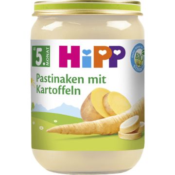 HiPP Pastinaken mit Kartoffeln 190g-4062300055483
