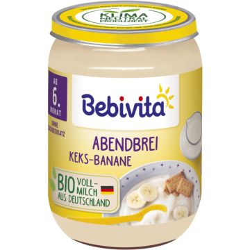Bebivita Abendbrei Keks Banane 190g-4018852035886
