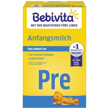 Bebivita Milchnahrung PRE Anfangsmilch, 500g-4018852031796