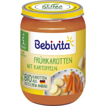 Bebivita Fruehkarotten mit Kartoffeln 190g-4018852029892