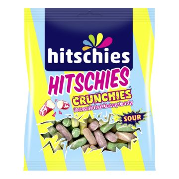 Hitschies Crunchies Sour Mix 75g-4100250008019