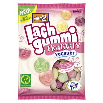 nimm2 Lachgummi Frutivity Yoghurt 225g-4014400936308