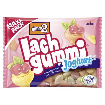 nimm2 Lachgummi Joghurt Maxi Pack 376g-4014400936339