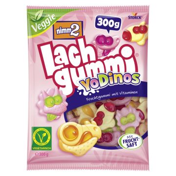 nimm2 Lachgummi YoDinos 300g-4014400936629
