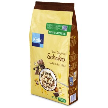 Kölln Schoko Hafer-Müsli 1700g mit 20 % feiner Schokolade-4000540031874