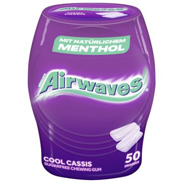 AIRWAVES® Dose Cool Cassis 50 Dragees = 70g-4009900580502