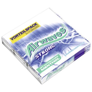 AIRWAVES® STRONG Multipack (3x10) Dragees = 42g-4009900580670