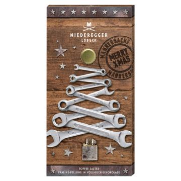 Niederegger Weihnachtsschokolade »Toffee Salted« »Männersache« 100g-4000161020844