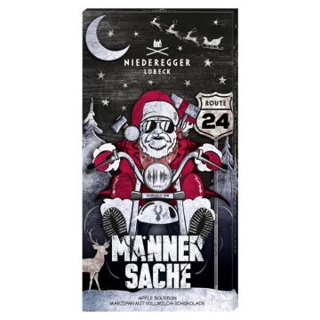 Niederegger Weihnachtsschokolade »Apple Bourbon« »Männersache« 110g-4000161060291
