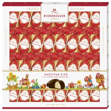 Niederegger Marzipan Eier Classic in Zartbitter-Schokolade 400g-4000161600060