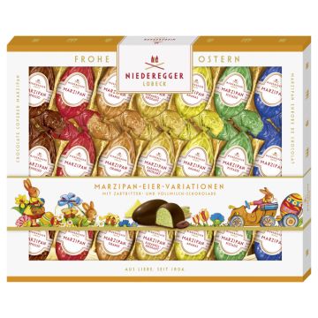 Niederegger Marzipan Eier Variationen 7-fach sortiert 262g-4000161600350