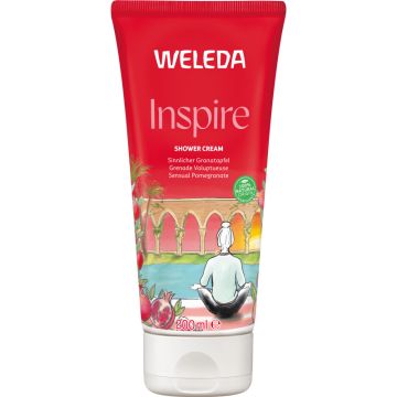 WELEDA Inspire Shower Cream Granatapfel 200ml-7611916125720