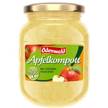 Odenwald Apfelkompott  370ML 355g-4008122020407