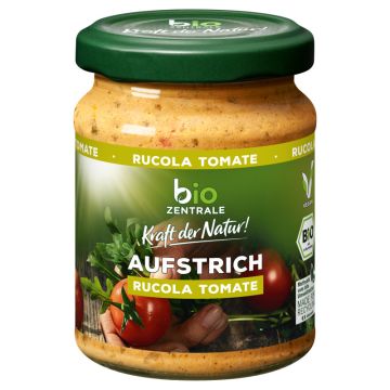 bioZENTRALE Aufstrich Rucola Tomate 125g-4005009101334