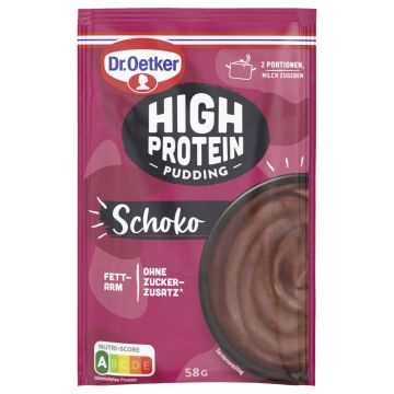 Dr. Oetker High Protein Pudding-Pulv. Schoko RAC MB 300ml-4000521027407