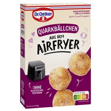 Dr. Oetker Airfryer Quarkbällchen 420g-4000521043889