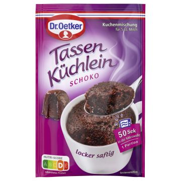 Dr. Oetker Tassenküchlein Schoko 55g-4000521013103