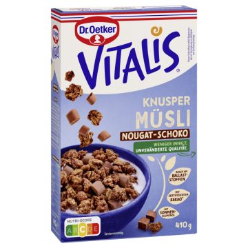 Dr. Oetker Vitalis Knuspermüsli Nougat-Scho. RAC MB 410g-4000521040567
