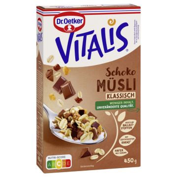 Dr. Oetker Vitalis Schokomüsli klassisch RAC MB 450g-4000521041991