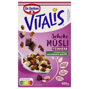 Dr. Oetker Vitalis Schokomüsli feinherb RAC MB 400g-4000521040864