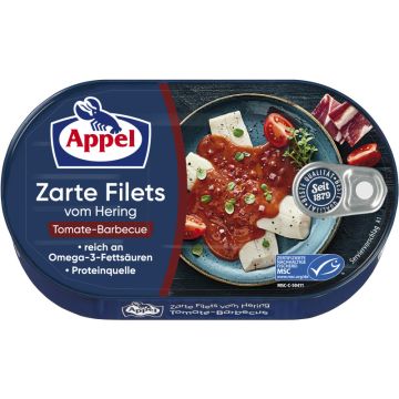 Appel MSC Heringsfilets Tomate-Barbecue 200g-4020500920154