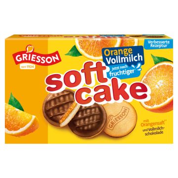 Griesson Soft Cake Orange Vollmilch 300g-4001518117996