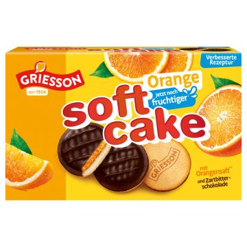Griesson Soft Cake Orange Zartbitter 300g-4001518117866