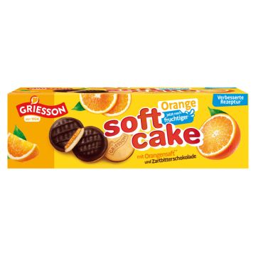 Griesson Soft Cake Orange Zartbitter 150g-4001518117842